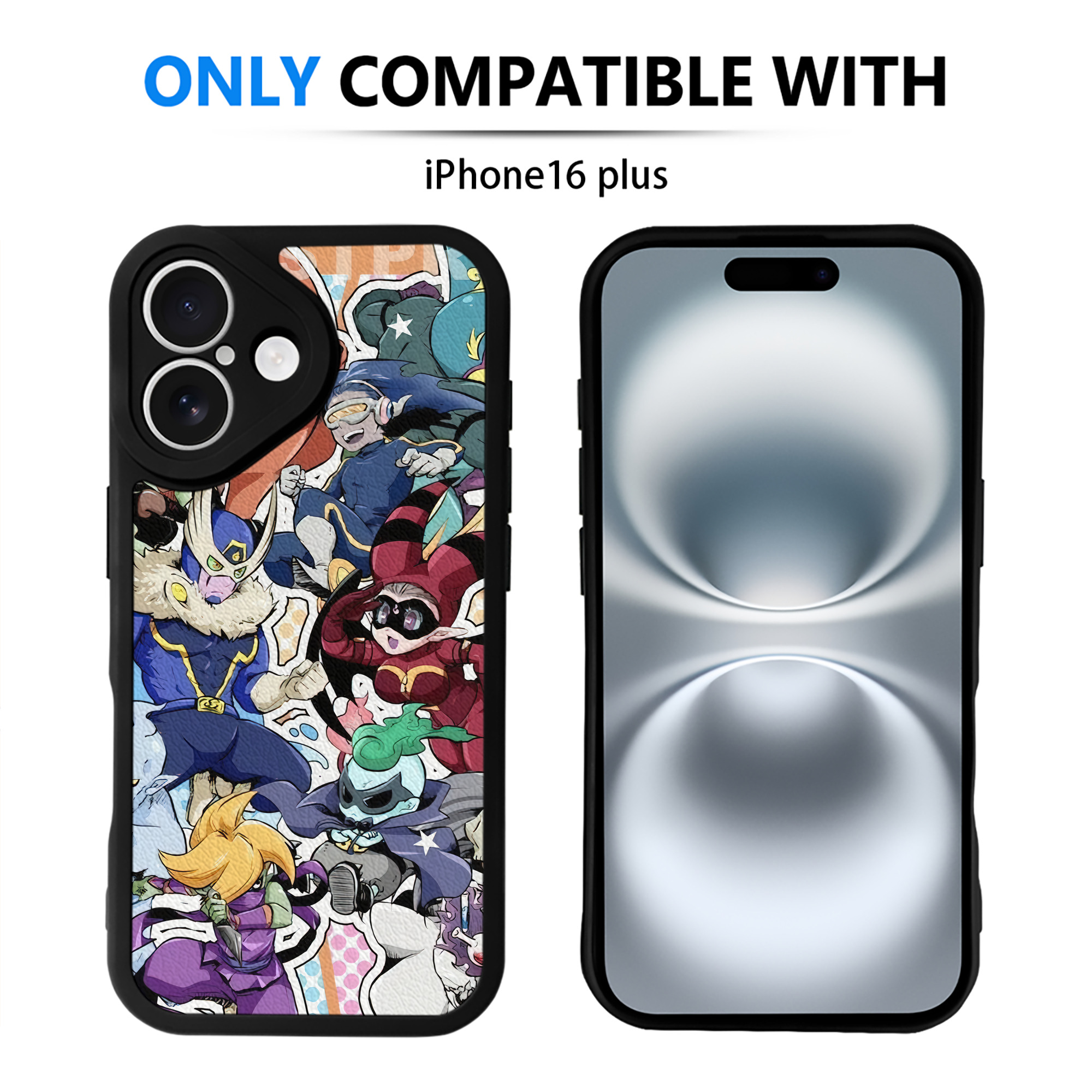 （画像用） 妖怪ウォッチ Yo-kai Watch 【iPhone 16シリーズ対応】シリコンスマホケース（レザー調） 材質：シリコン
